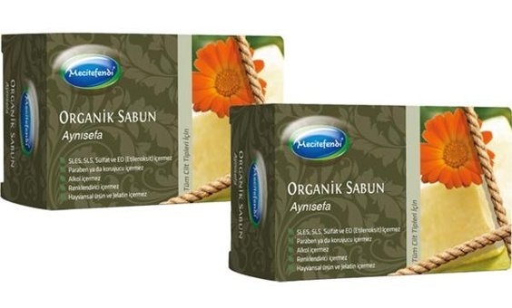 Mecitefendi Aynısefa Organik Aynı Sefa Katı Sabun 2x125 gr