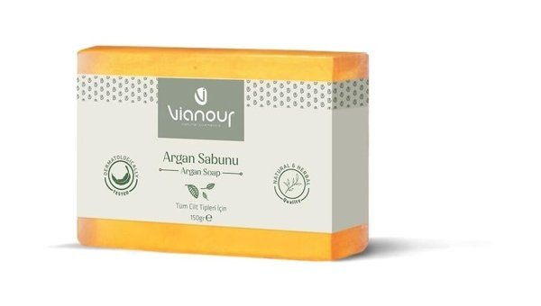 Vianour Doğal Argan Katı Sabun 150 gr