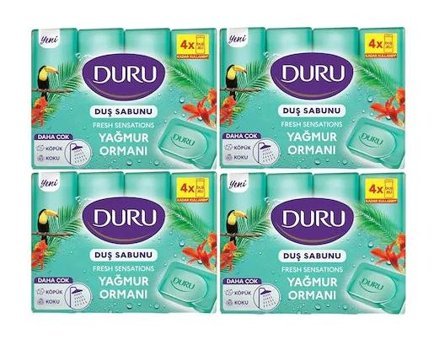 Duru Yağmur Ormanı Katı Sabun 4x600 gr