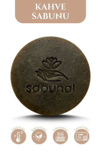 Sabunal Bitkisel Kahveli Katı Sabun 100 gr