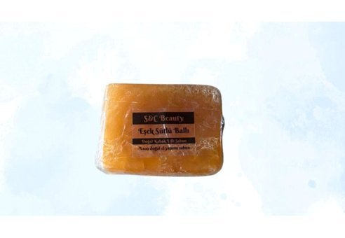 S And C Beauty Ballı-Eşek Sütlü Katı Sabun 130 gr