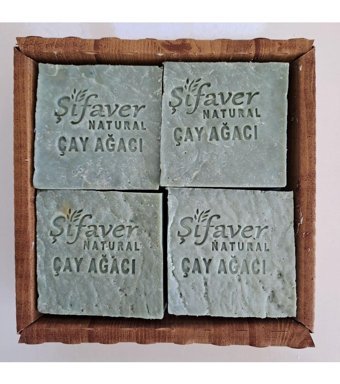 Şifaver Doğal El Yapımı Çay Ağacı Katı Sabun 8x1 kg