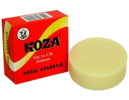 Koza Doğal Kükürtlü Katı Sabun 100 gr