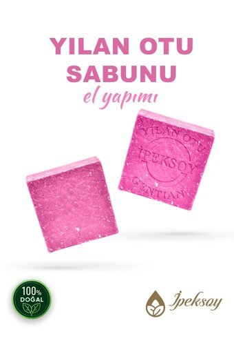 İpeksoy Doğal El Yapımı Yılan Otu Katı Sabun 100 gr