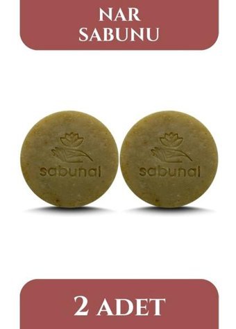 Sabunal Bitkisel Nar Katı Sabun 2x100 gr