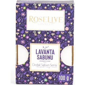 Roselive Lavanta Katı Sabun 100 gr