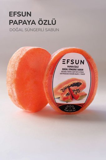 Efsun Doğal Papaya Katı Sabun 135 gr