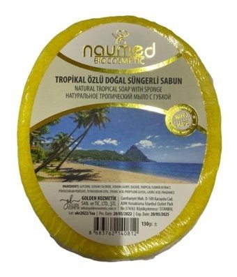 Naumed Doğal Tropikal Katı Sabun 130 gr