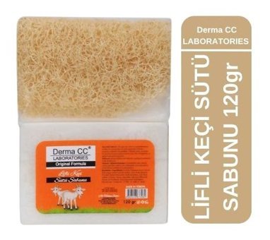 Derma Cc Laboratories Doğal Kabak Lifli Kabak Lifli-Keçi Sütü Katı Sabun 120 gr