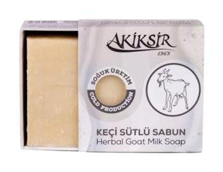 Akiksir Keçi Sütlü Katı Sabun 140 gr