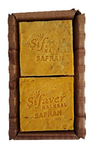 Şifaver El Yapımı Safran Katı Sabun 500 gr