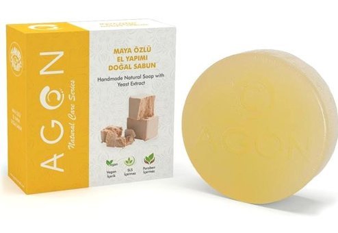 Agon El Yapımı Doğal Maya Özlü Katı Sabun 100 gr