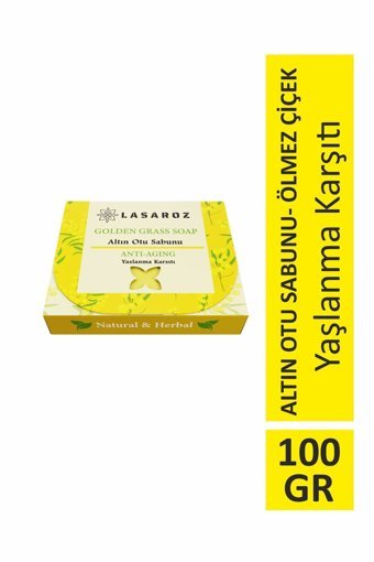 Lasaroz Altın Otu Leke Karşıtı Katı Sabun100 gr