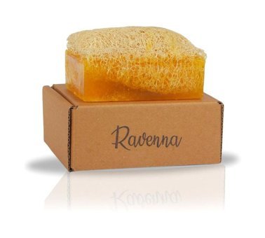 Ravenna Doğal Kabak Lifli Kabak Lifli-Kükürtlü Katı Sabun 130 gr