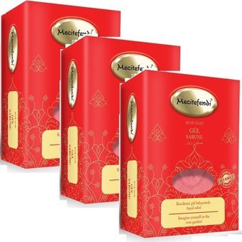Mecitefendi Gül Katı Sabun 3x150 gr