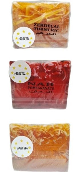 Monsieur Premiere Keçi Sütü-Nar-Zerdeçal Katı Sabun 120 gr