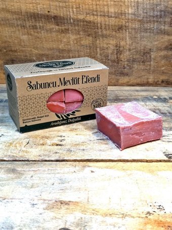 Sabuncu Mevlüt Efendi Doğal Gül Katı Sabun 4x400 gr