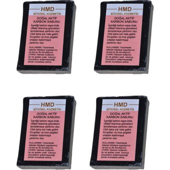 Hmd Bitkisel Kozmetik Aktif Karbon Aktif Karbon Katı Sabun 100 gr