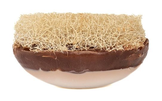 Teos Soap Doğal El Yapımı Ballı-Kabak Lifli Katı Sabun 175 gr