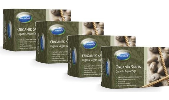 Mecitefendi Organik Argan Yağı Katı Sabun 4x125 gr