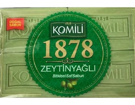 Komili Zeytinyağlı Katı Sabun 4x150 gr