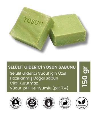 Neshlly Natural Yosunlu Katı Sabun 100 gr