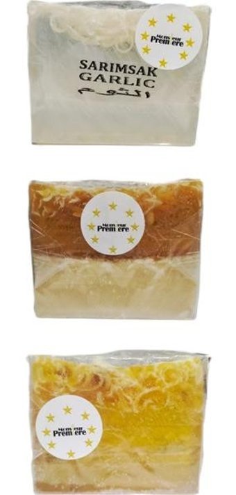 Monsieur Premiere Ballı-Limon-Sarımsak Katı Sabun 120 gr