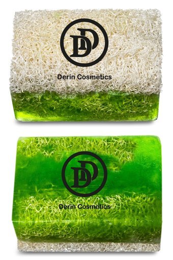Derin Cosmetics Doğal Kabak Lifli Aloe Vera-Kabak Lifli Katı Sabun 135 gr