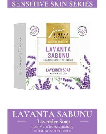Jimena Natural Lavanta Katı Sabun 150 gr