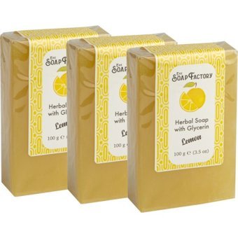 The Soap Factory Gliserinli-Limon Katı Sabun 3x100 gr