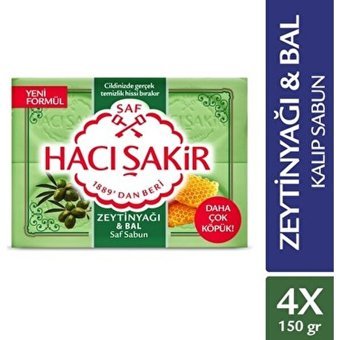 Hacı Şakir Zeytinyağlı Katı Sabun 5x600 gr