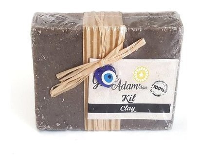 Gökçe Adam'Dan Kil Katı Sabun 100 gr