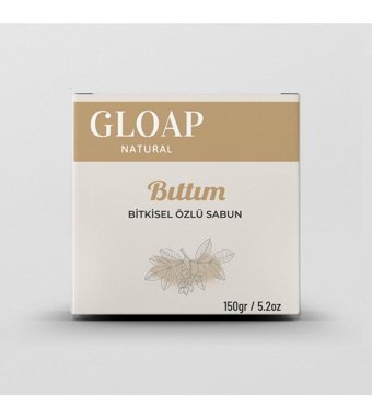 Gloap Natural Bitkisel Bıttım Katı Sabun 150 gr