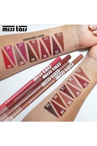 Miss Tais No:25 İnce Mat Dudak Kalemi Gül Kurusu