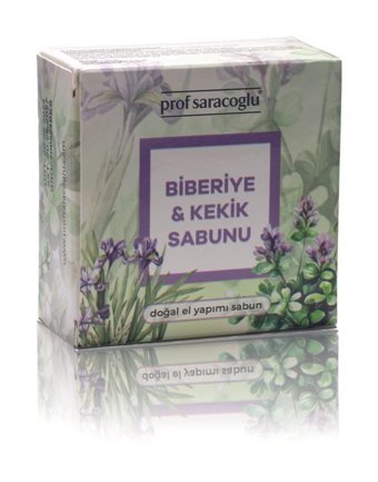 Prof Saraçoğlu Doğal El Yapımı Biberiye-Kekik Katı Sabun 135 gr