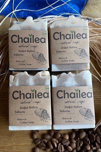 Chailea Doğal El Yapımı Kahve Katı Sabun 100 gr