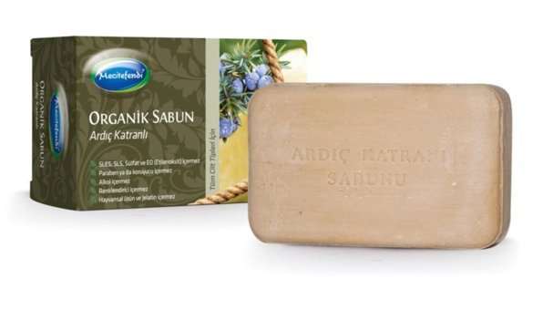 Mecitefendi Organik Adrıç Katran Katı Sabun 125 gr