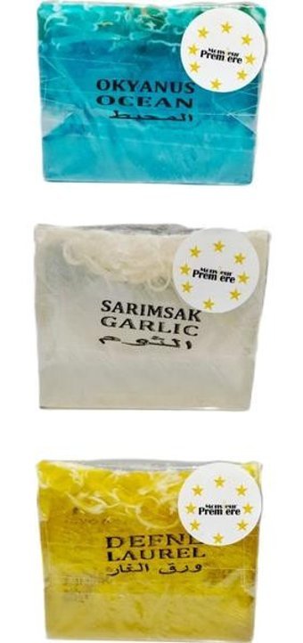 Monsieur Premiere Defne-Okyanus-Sarımsak Katı Sabun 120 gr