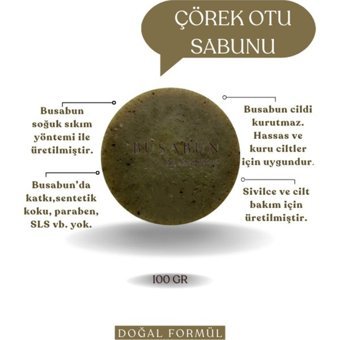 Savonnova Doğal Çörek Otlu Katı Sabun 100 gr