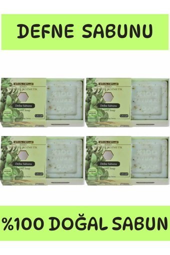 Hmd Bitkisel Kozmetik Defne Katı Sabun 4x125 gr
