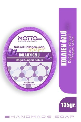 Motto Plus Professional Kolajen Katı Sabun 135 gr