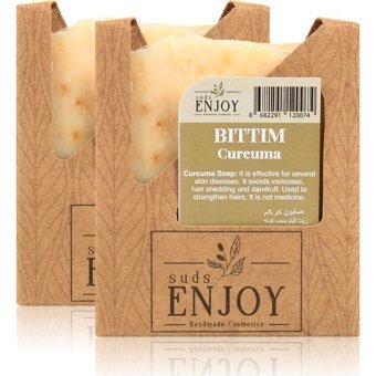 Suds Enjoy Doğal El Yapımı Aktif Karbon Katı Sabun 2x100 gr