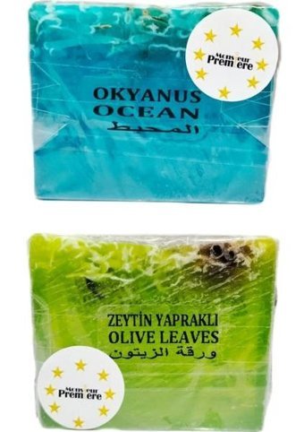 Monsieur Premiere Okyanus-Zeytin Yapraklı Katı Sabun 2x120 gr