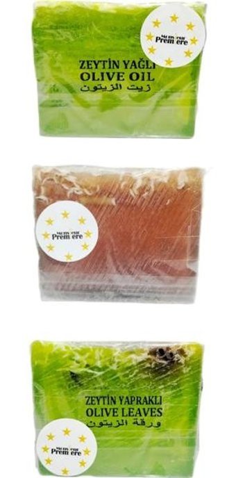 Monsieur Premiere Tarçın-Zeytin Yapraklı-Zeytinyağlı Katı Sabun 3x120 gr
