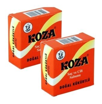 Koza Doğal Kükürtlü Katı Sabun 2x100 gr