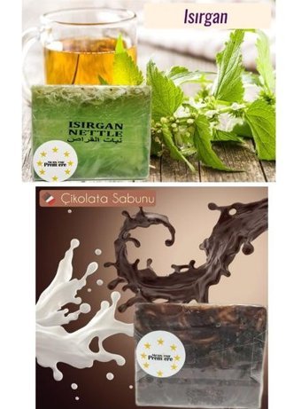 Monsieur Premiere Çikolata-Isırgan Katı Sabun 2x130 gr
