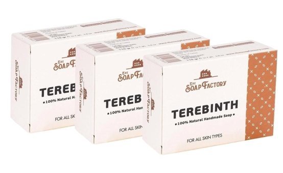The Soap Factory Doğal El Yapımı Bıttım Katı Sabun 3x110 gr
