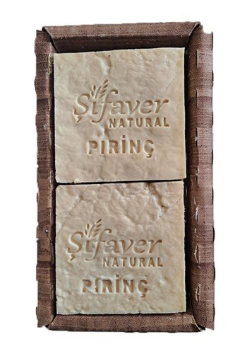 Şifaver Doğal El Yapımı Pirinç Katı Sabun 4x500 gr