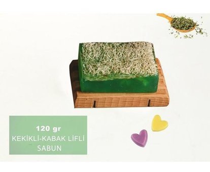 Aktürk Osmanli Katı Sabuni Gliserinli-Kabak Lifli Katı Sabun 120 gr