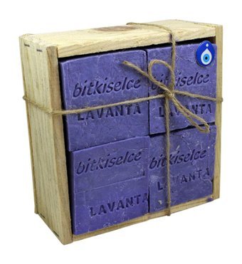 Bitkiselce El Yapımı Lavanta Katı Sabun 8x1 kg